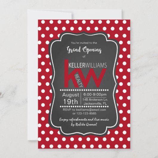 Uitnodiging tot evenement voor Open House Grand Op (Voorkant)