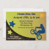 Uitnodiging tot extreme fietsen op eigen initiatie (Achterkant)