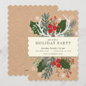 Uitnodiging tot feestdag (Voorkant / Achterkant)