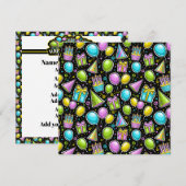 Uitnodiging tot feestdag (Voorkant / Achterkant)