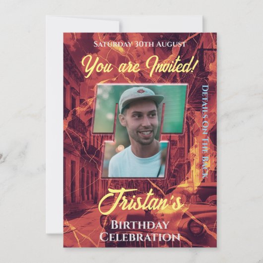 Uitnodiging tot feestdag (Voorkant)