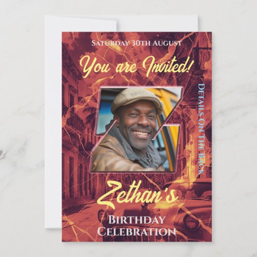 Uitnodiging tot feestdag (Voorkant)