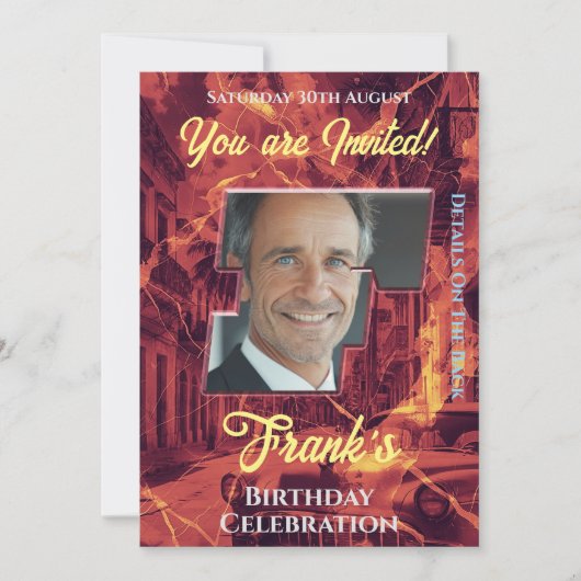 Uitnodiging tot feestdag (Voorkant)