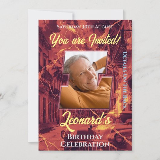 Uitnodiging tot feestdag (Voorkant)