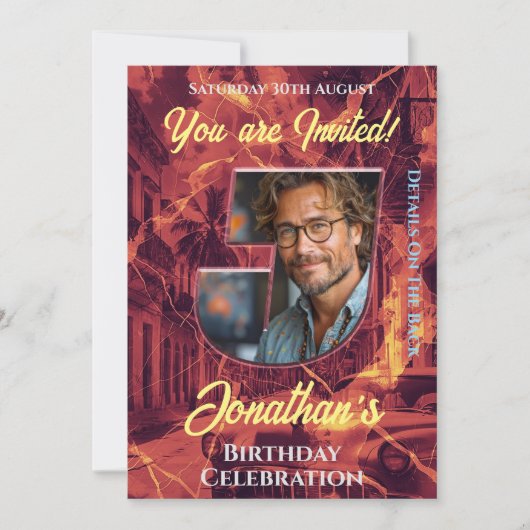 Uitnodiging tot feestdag (Voorkant)