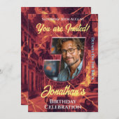 Uitnodiging tot feestdag (Voorkant / Achterkant)