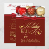 Uitnodiging tot feestdag en evenement voor goede d (Voorkant / Achterkant)