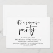 Uitnodiging tot feestdag feestdag (Voorkant / Achterkant)