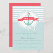 Uitnodiging tot feestdag in de britse krant Rustic (Voorkant / Achterkant)