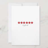 Uitnodiging tot feestdag presidenten (Achterkant)