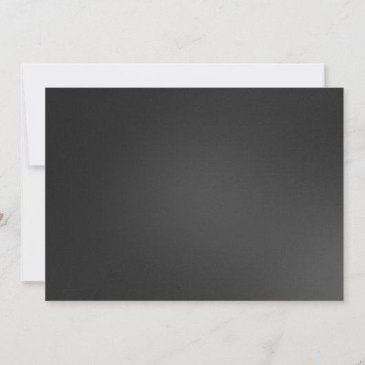 Uitnodiging tot feestelijke feestdag voor moderne  (Achterkant)