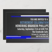 Uitnodiging tot feestelijke feestdag voor moderne  (Voorkant / Achterkant)