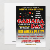 Uitnodiging tot feestelijke viering voor de famili (Voorkant / Achterkant)