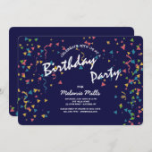 Uitnodiging tot feestvieren (Voorkant / Achterkant)