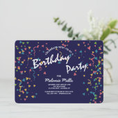 Uitnodiging tot feestvieren (Staand voorkant)