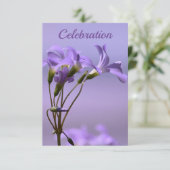 Uitnodiging tot feestvieren (Staand voorkant)