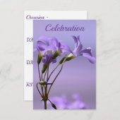 Uitnodiging tot feestvieren (Voorkant / Achterkant)