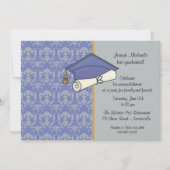 Uitnodiging tot feestvieren afstuderen (Voorkant)