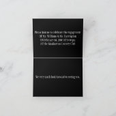 Uitnodiging tot feestvieren verloving (Binnen)