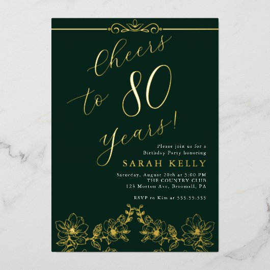 Uitnodiging tot Folie (Voorkant)