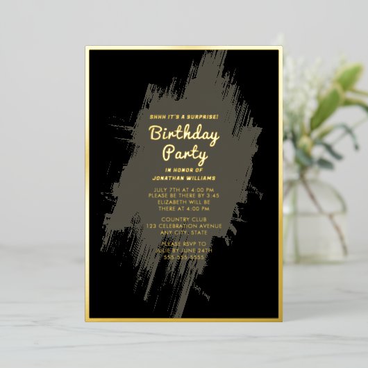 Uitnodiging tot Folie (Staand Voorkant)