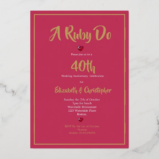 Uitnodiging tot Folie (Achterkant)