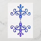 Uitnodiging tot Folie Tortelduifjes (Voorkant)