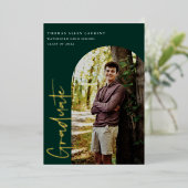 Uitnodiging tot Folie van Afstuderen van de Foto S (Staand Voorkant)