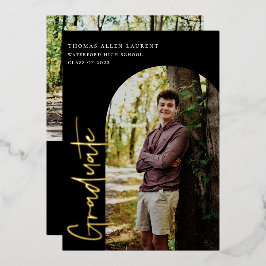 Uitnodiging tot Folie van Afstuderen van de Foto S