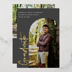 Uitnodiging tot Folie van Afstuderen van de Foto S