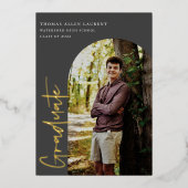 Uitnodiging tot Folie van Afstuderen van de Foto S (Voorkant)