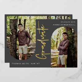 Uitnodiging tot Folie van Afstuderen van de Foto S