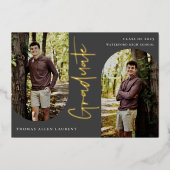 Uitnodiging tot Folie van Afstuderen van de Foto S (Voorkant)