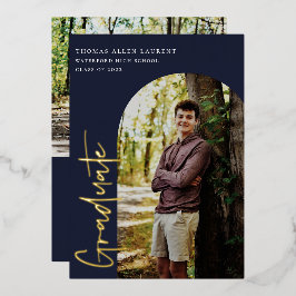 Uitnodiging tot Folie van Afstuderen van de Foto S