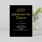 Uitnodiging tot Folie van de Graduation Party 2023 (Staand Voorkant)