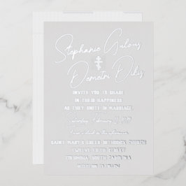 Uitnodiging tot Folie van een Grieks huwelijk