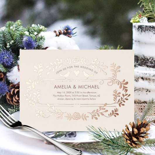 Uitnodiging tot Folie van het huwelijk