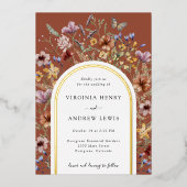 Uitnodiging tot Folie van het huwelijk van Terraco (Voorkant)