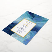 Uitnodiging tot Folie van het  van het geschilde B (Gedraaid)