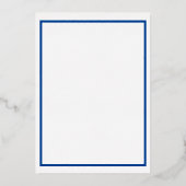 Uitnodiging tot Folie van klassieke vrouwenkring (Achterkant)