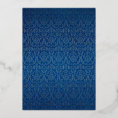 Uitnodiging tot Folie van Koninklijke Prins Birthd (Achterkant)