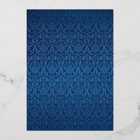 Uitnodiging tot Folie van Koninklijke Prins Birthd (Achterkant)