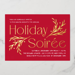 Uitnodiging tot Folie van Lavish Soirée