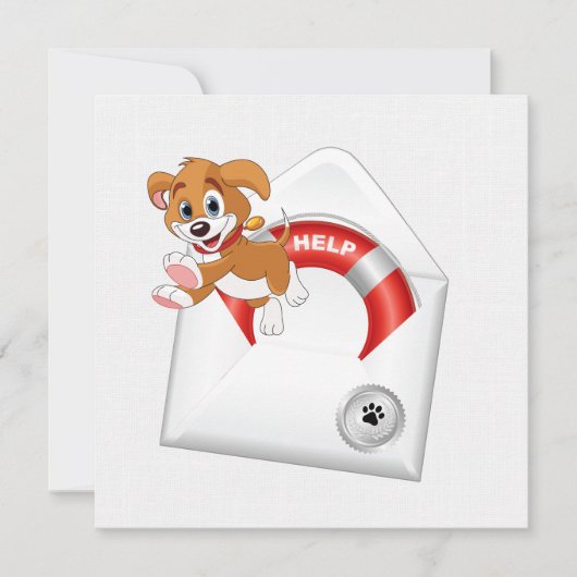 uitnodiging tot fondsenwerving (Voorkant)