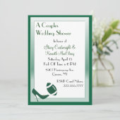 Uitnodiging tot football met een weddenschap (Staand voorkant)