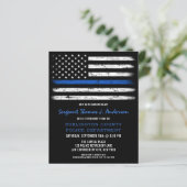 Uitnodiging tot foto van begrotingspolitieagent (Staand voorkant)