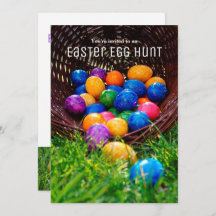 Uitnodiging tot foto van Easter Egg Hunt