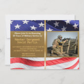 Uitnodiging tot foto's van militaire Soldaat-Pensi (Voorkant)