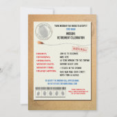 Uitnodiging tot functionaris van de geheime agent (Voorkant)