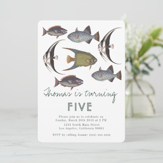 uitnodiging tot geboorte (Staand voorkant)